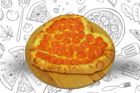 Пицца Сердце