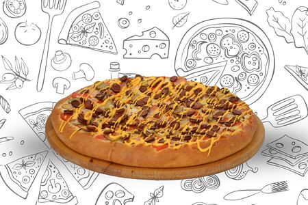 Пицца Чизбургер