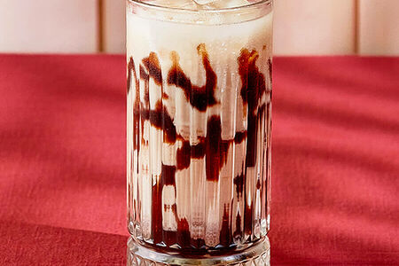 Бабл-ти черника с шоколадом