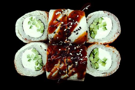 Филадельфия с угрем унаги 