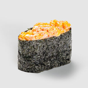 Гункан спайси лосось и креветка