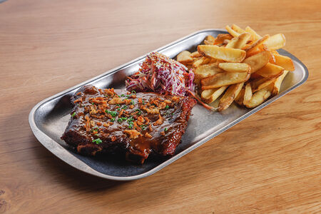 Рёбра быка техас BBQ