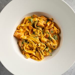 Сливочная с форелью 