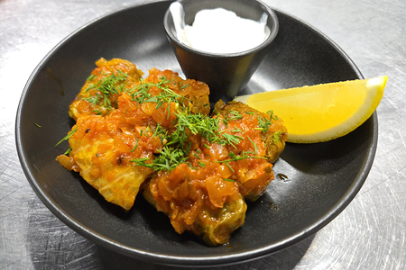 Мини - голубцы с телятиной