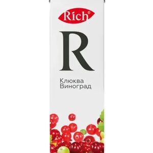 Сок Rich Клюква-виноград 