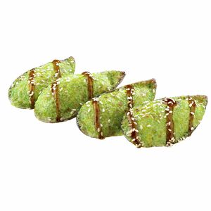 Мидии запечённые с чесночным соусом.