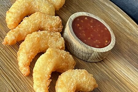 Креветки в панировке