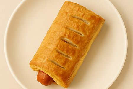 Сосиска в слоеном тесте