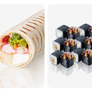 Комбо Донер с креветками и Капибокс