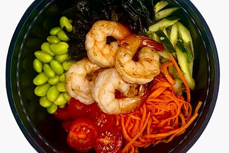 Поке с креветками