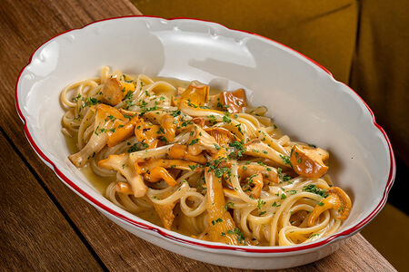 Лингвини, лисички