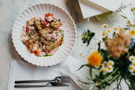 Салат из бакинских помидоров