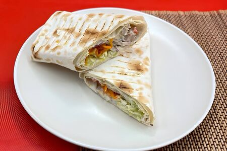 Шаурма со свининой