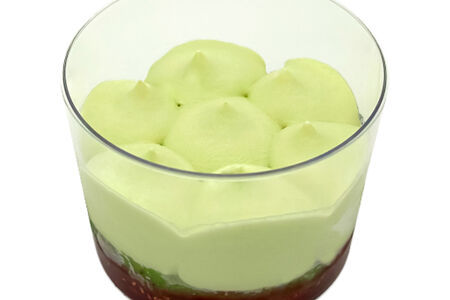 Пирожное Фисташка малина