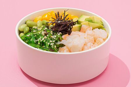 Поке с креветками 