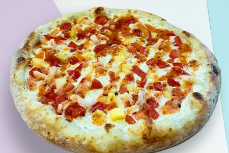 Пицца с креветками 25 см