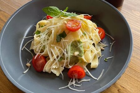 Фетучини с соусом Альфредо