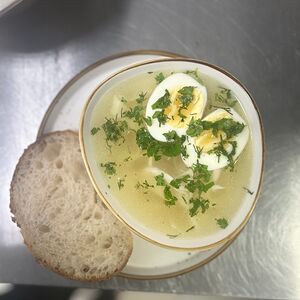 Суп куриный с лапшой