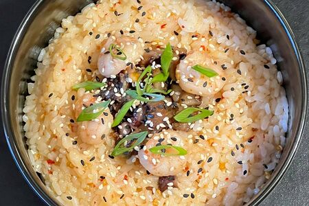 Рис с морепродуктами
