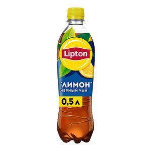 Чай Lipton черный со вкусом лимона