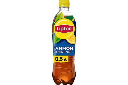 Чай Lipton черный со вкусом лимона