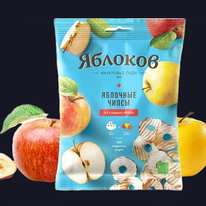 Яблочные чипсы
