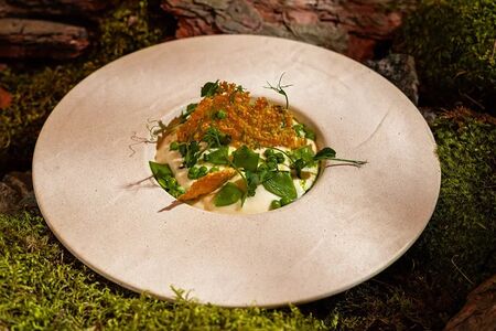 Мусс из сыра пармезан 