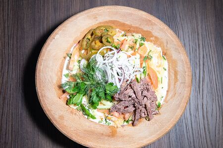 Курутоб с говядиной