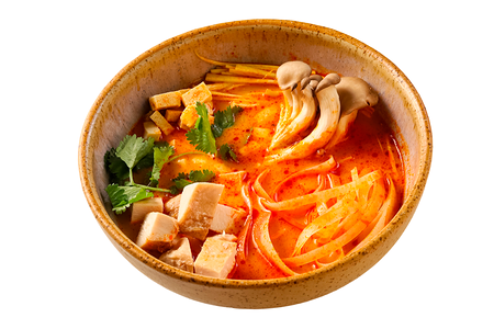 Лакса с курицей