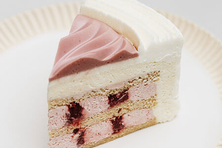 Ванильно-ягодный торт