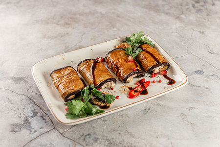 Конвертики из баклажанов