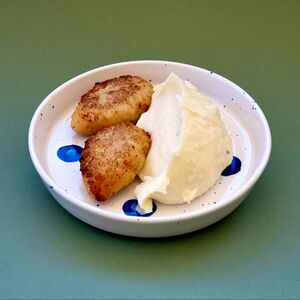 Котлетки из курочки с пюре