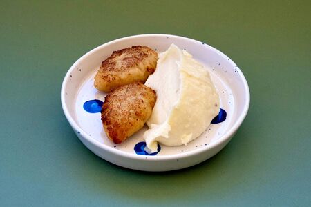 Котлетки из курочки с пюре