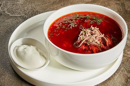 Борщ с говядиной