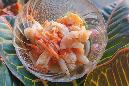 Салат Хе из щуки