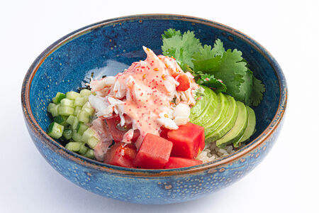 Азиатский боул с крабом