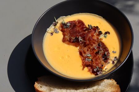 Крем-суп сырный чеддер