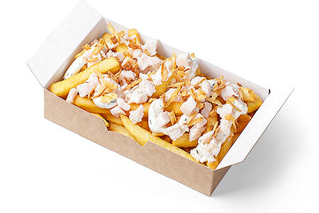 Капи-ланч с картофелем фри и цыплёнком