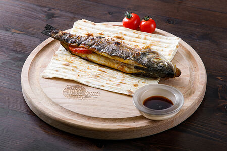 Дорада на мангале