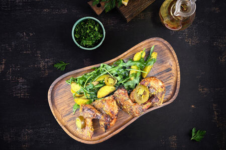 Цыпленок на гриле