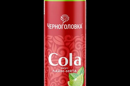 Напиток Кола со вкусом лайма и мяты