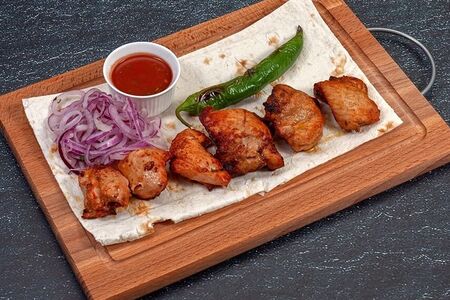 Шашлык из куриной грудки