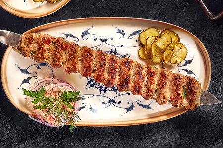 Кебаб из баранины по-самаркандски