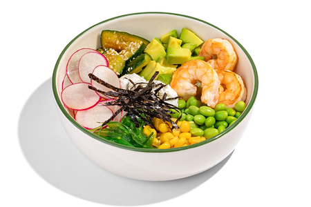 Поке с креветками