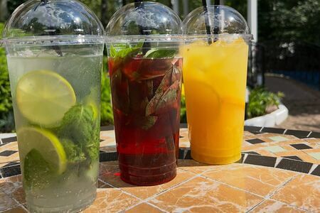 Лимонад Клубника-базилик 