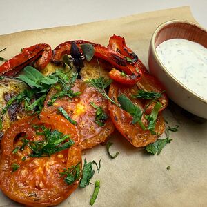 Овощи на мангале 