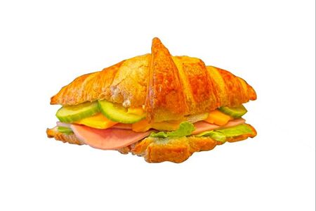 Круассан с ветчиной и сыром 