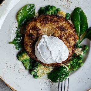 Большая котлета из индейки