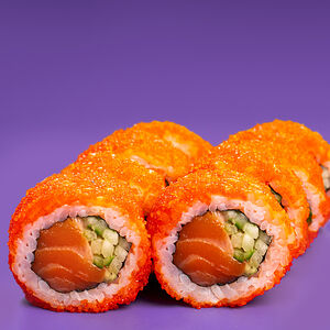 Калифорния с лососем