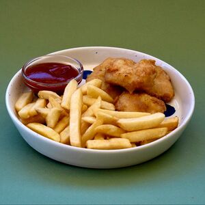 Наггетсы с картофелем фри